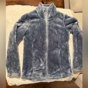 Soft Blue Fleece Jacket